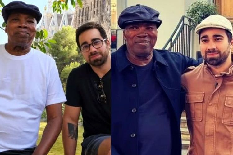 Minton Nascimento e filho