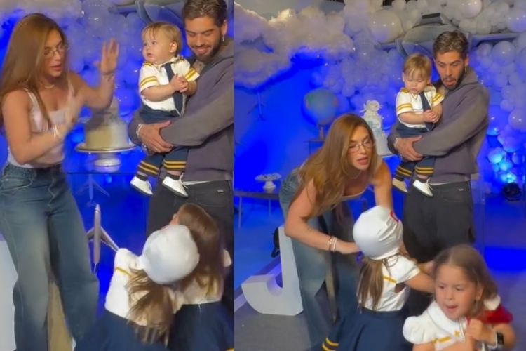 Área Vip (49) Virginia Fonseca com Zé Felipe e filhos