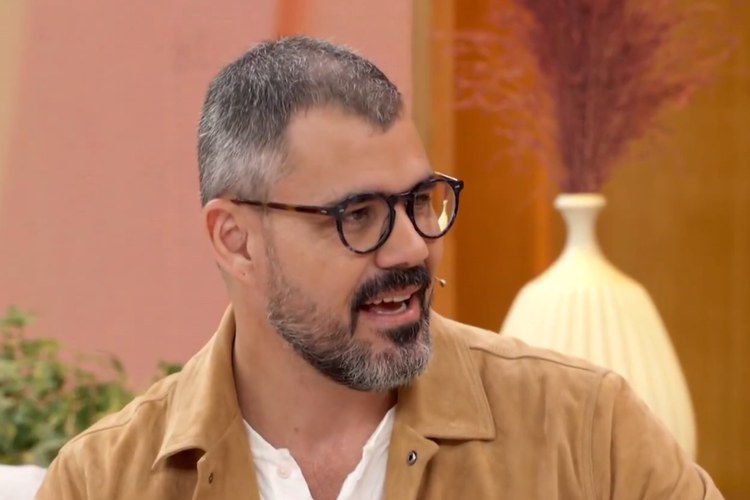 Juliano Cazarré revela é o maior problema de ter seis filhos ao vivo no ‘Encontro