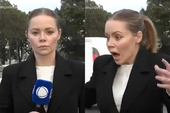 Beatriz Casadei, repórter da Record - Foto: Reprodução Beatriz Casadei, repórter da Record - Foto: Reprodução