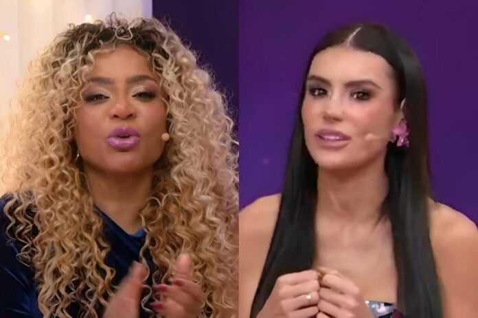 Cariúcha e Gaby Cabrini Cariúcha e Gaby Cabrini (Reprodução: SBT)