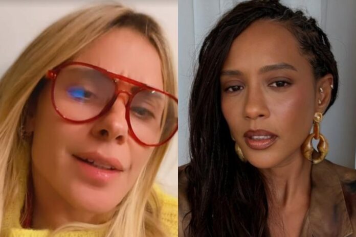 Carolina Dieckmmann falando sobre Taís Araújo (Reprodução: Instagram)