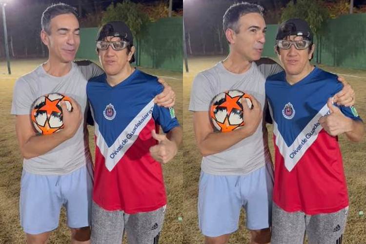 Cesar Tralli e cunhado - Instagram