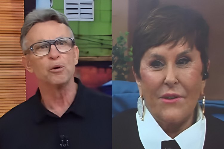 Craque Neto é desmentido por Márcia Sensitiva ao vivo: “Eu não falei para ele”