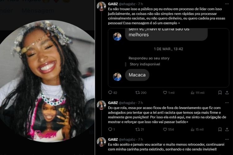 Denúncias da atriz Gabz Denúncias da atriz Gabz
