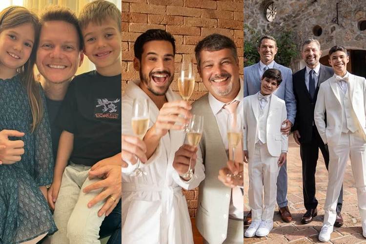 Dia dos Pais famosos