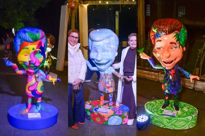 Exposição das esculturas de Silvio Santos Exposição das esculturas de Silvio Santos