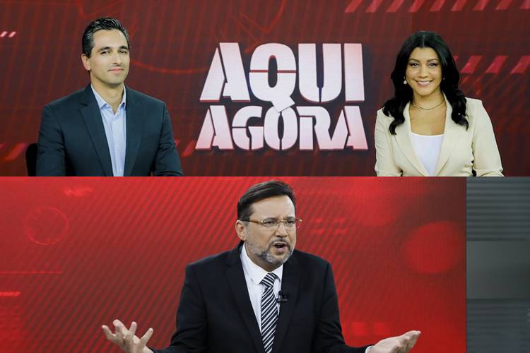 “Arma secreta”, Geraldo Luís comanda temporada especial do ‘Aqui Agora’ ao lado de Daniele Brandi e Marco Pagetti