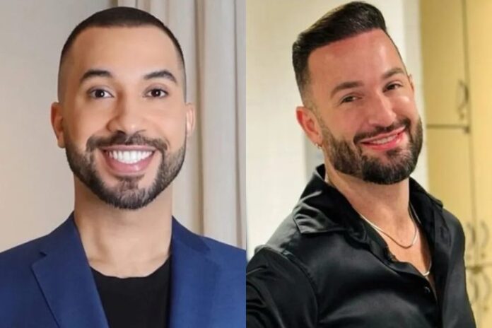 Gil do Vigor e Diego Hypolito - Foto: Globo