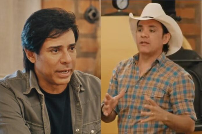 Guilherme e Santiago no Viver Sertanejo - Foto: TV Globo