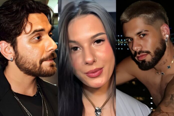 Gustavo Mioto, Zé felipe e Ana Castela