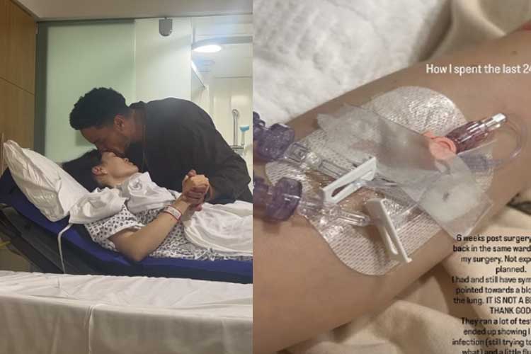 Após cirurgia contra o câncer, cantora volta às pressas para o hospital ao sentir falta de ar