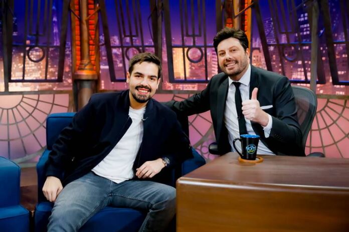 João Silva e Danilo Gentili João Silva e Danilo Gentili