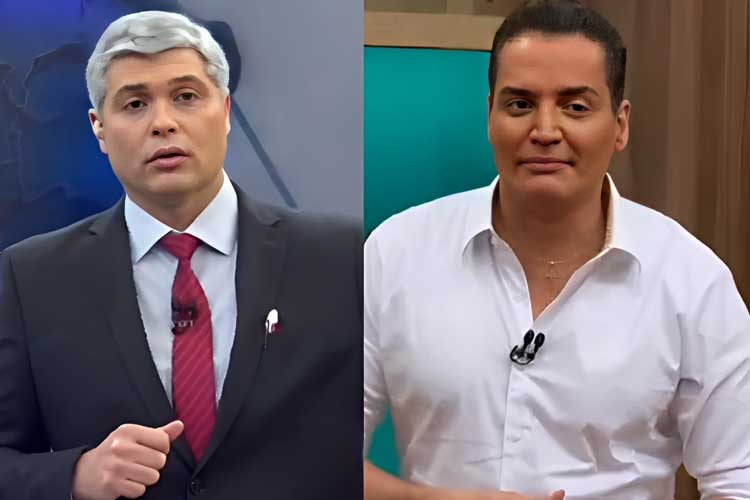 Com problemas na voz durante o ‘Melhor da Tarde’, Leo Dias recebe injeção: ‘Tenho que me poupar’