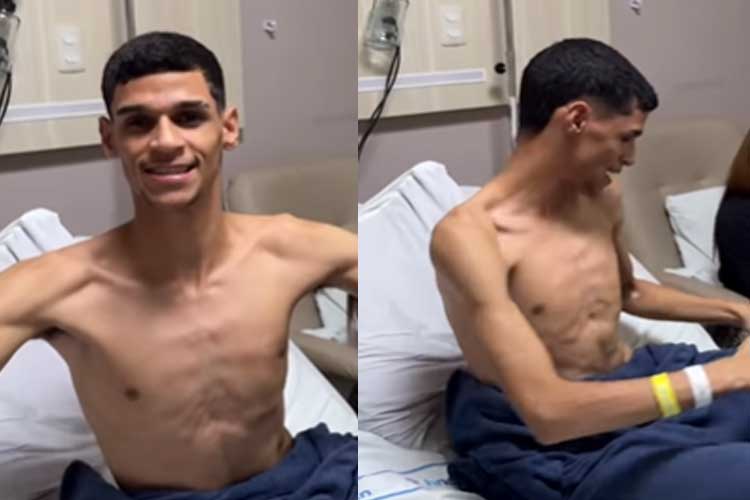 Gesto de Luva de Pedreiro ao receber alta médica emociona seguidores