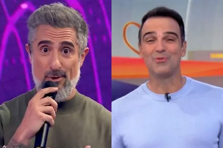 Marcos Mion abre o jogo sobre rumores de apresentar o BBB e cita Tadeu Schmidt: “É um mestre”