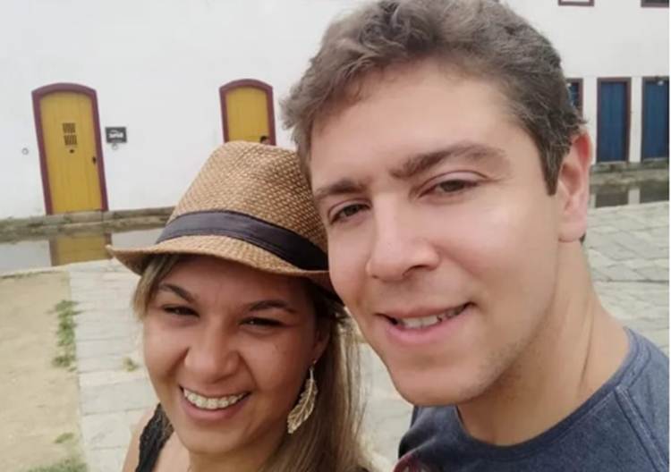 Marcus Marinho e a noiva