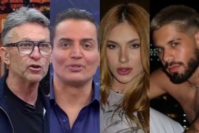 Neto, Leo Dias, Virginia e Zé Felipe