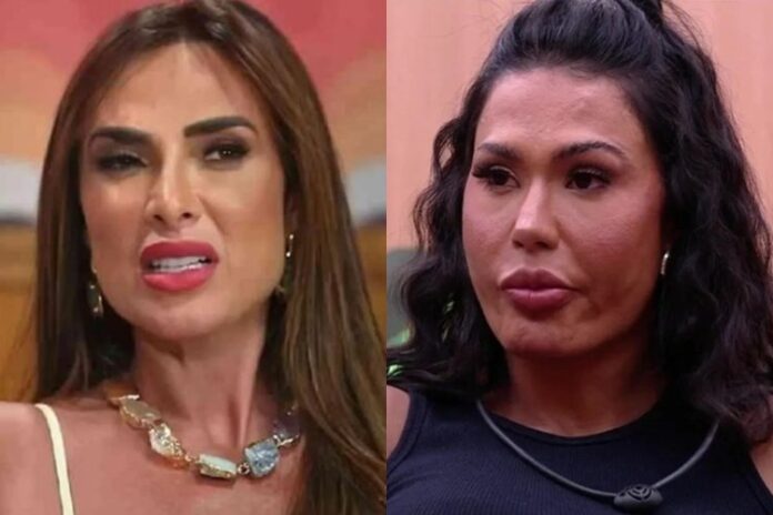 Nicole Bahls e Gracyanne Barbosa - Foto: Globo