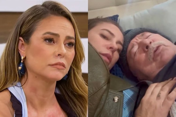 Paolla Oliveira emociona ao fazer rara aparição ao lado do pai