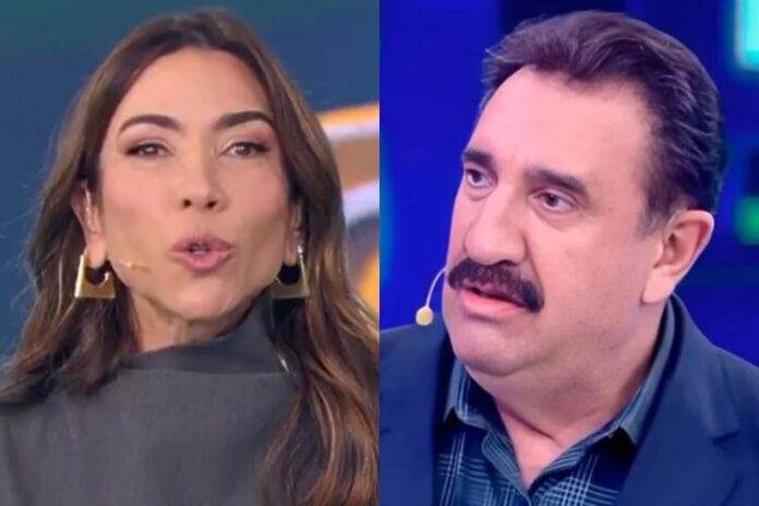 Patrícia Abravanel e Ratinho (Reprodução: SBT) 