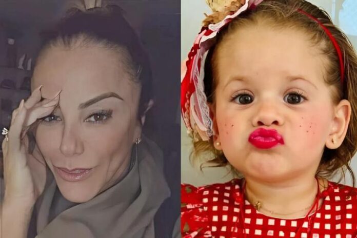 Poliana Rocha e Maria Flor Poliana Rocha e Maria Flor (Reprodução: Instagram)