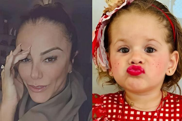 Poliana Rocha surge em ‘choque’ e relata atitude surpreendente da Maria Flor: “Vocês não tem noção”