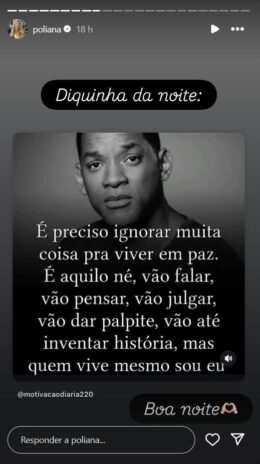 Postagem da Poliana Rocha (Reprodução: Instagram)