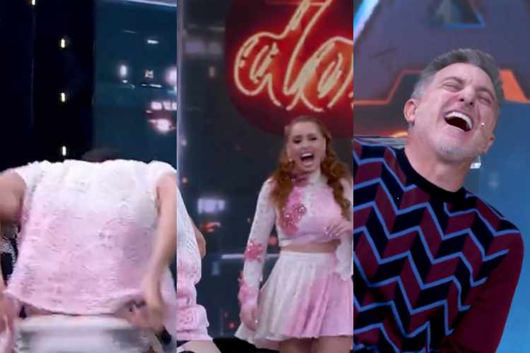 Rodrigo Faro e Luciano Huck