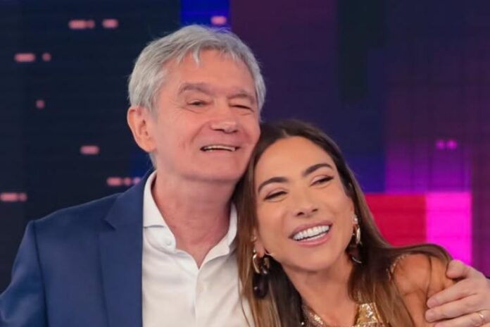 Serginho Groisman e Patrícia Abravanel Serginho Groisman e Patrícia Abravanel (Foto: Gabriel Cardoso/SBT)