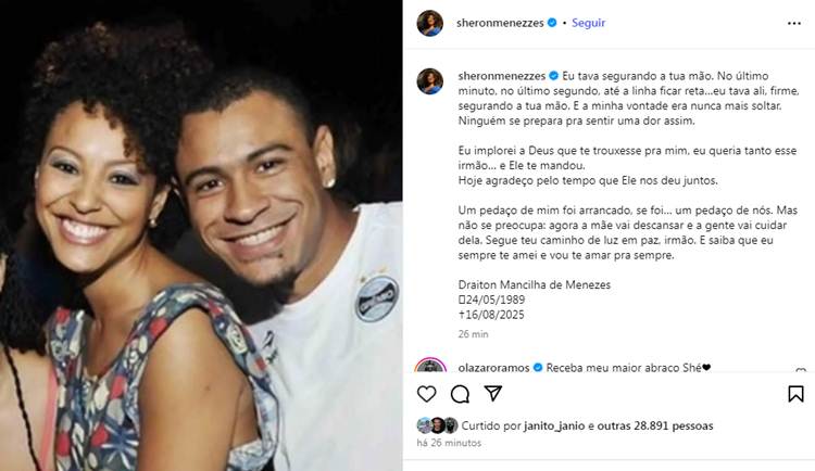 Sheron Menezzes - print Instagram