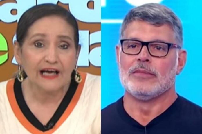 Sonia Abrão e Alexandre Frota