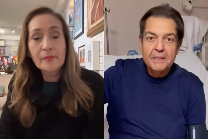 Sonia Abrão e Faustão - Foto: Instagram