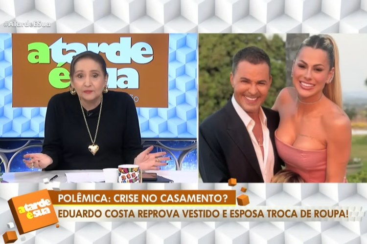 Sonia Abrão não engole Eduardo Costa exigir que a esposa seja submissa