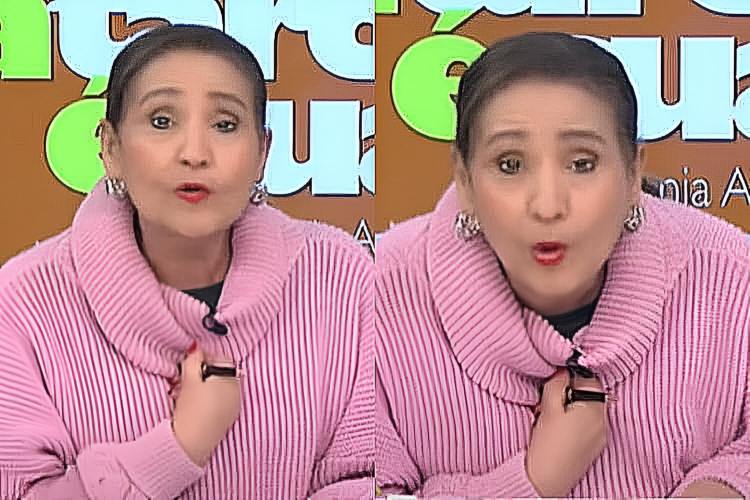 Sonia Abrão nega ter feito cirurgia plástica e dispara ao vivo: “De onde é que vocês tiraram isso?”