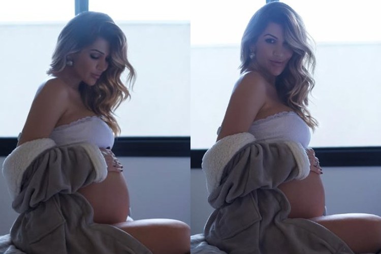 Nasce Benício, filho da ex-BBB Tatiele Polyana com Fernando Urbano