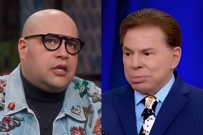 Tiago Abravanel e Silvio Santos (Reprodução: TV Glob/SBT)