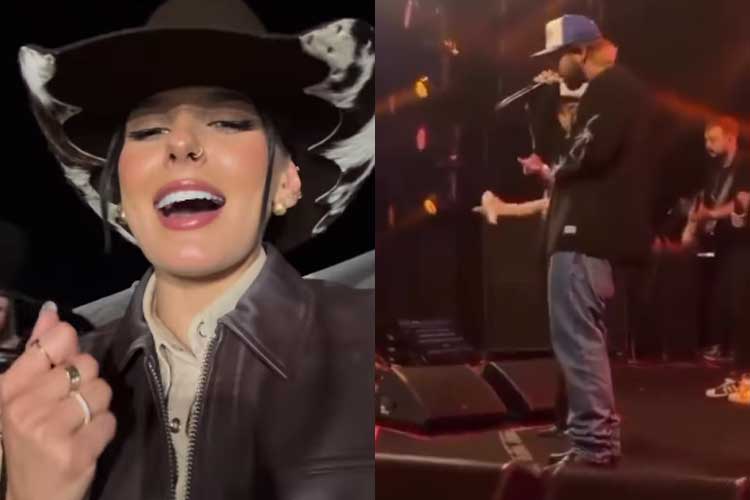 Zé Felipe canta ao lado de Ana Castela e se surpreende com pedido do público