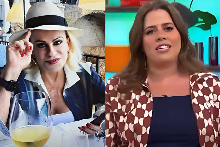 Ana Maria Braga e Tati Machado