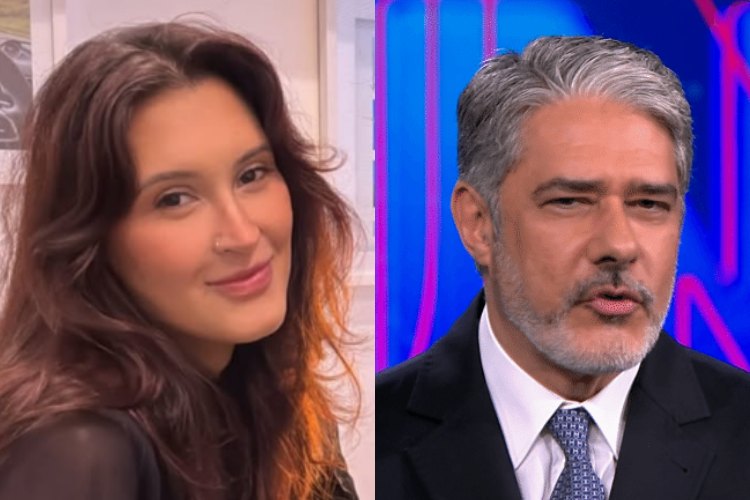 Histórico! Filha de William Bonner mostra os bastidores da despedida do patriarca no JN: “Pertinho”