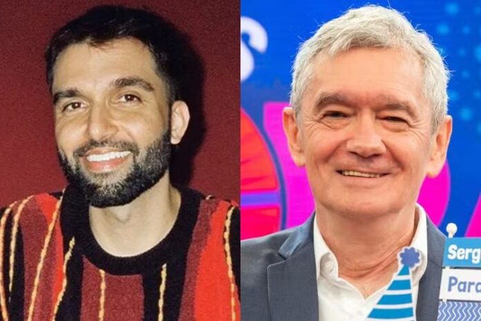 Cantor Silva e Serginho Groisman - Foto: Instagram/Globo