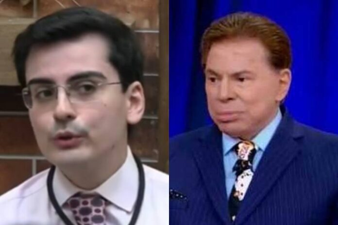 Dudu Camargo e Silvio Santos