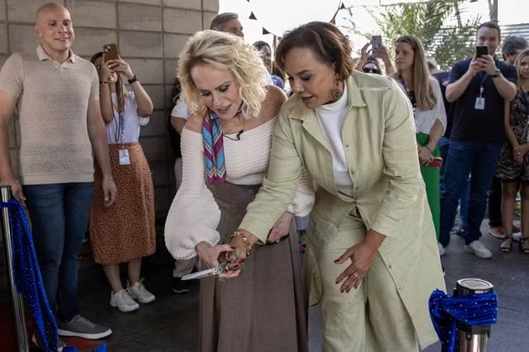 Estudios Globo - Ana Maria e Solange Couto - Angelica Goudinho