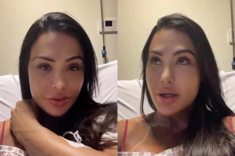 Gracyanne Barbosa é internada em hospital após acidente no Dança dos Famosos