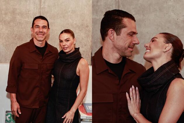 Isis Valverde e o marido