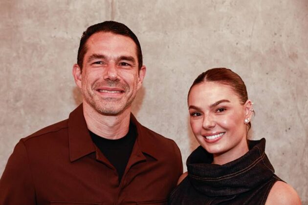 Isis Valverde e o marido