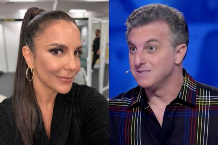 Ivete Sangalo e Luciano Huck