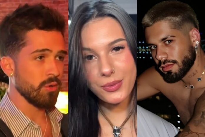 João Guilherme, Ana Castela e Zé Felipe (Reprodução: Instagram)