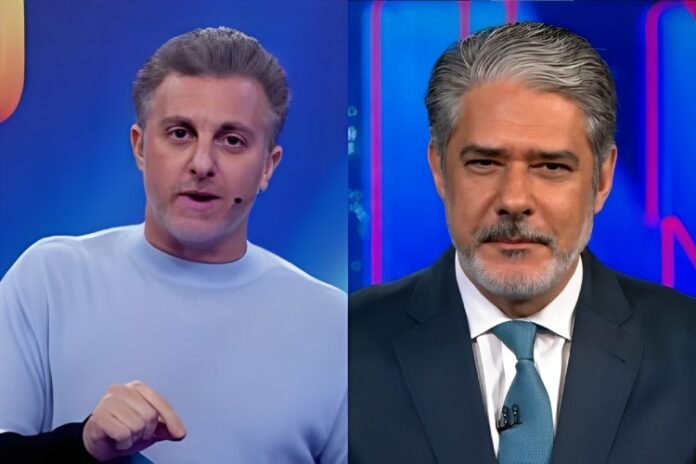 Luciano Huck e William Bonner