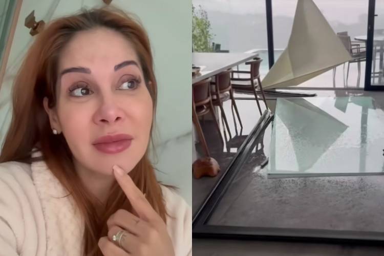 Maíra Cardi tem vidros de sua mansão quebrados e explica situação: “Um susto enorme”